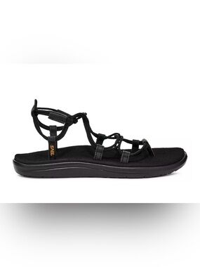 TEVA VOYA INFINITY BLACK SANDALS SIZE 7